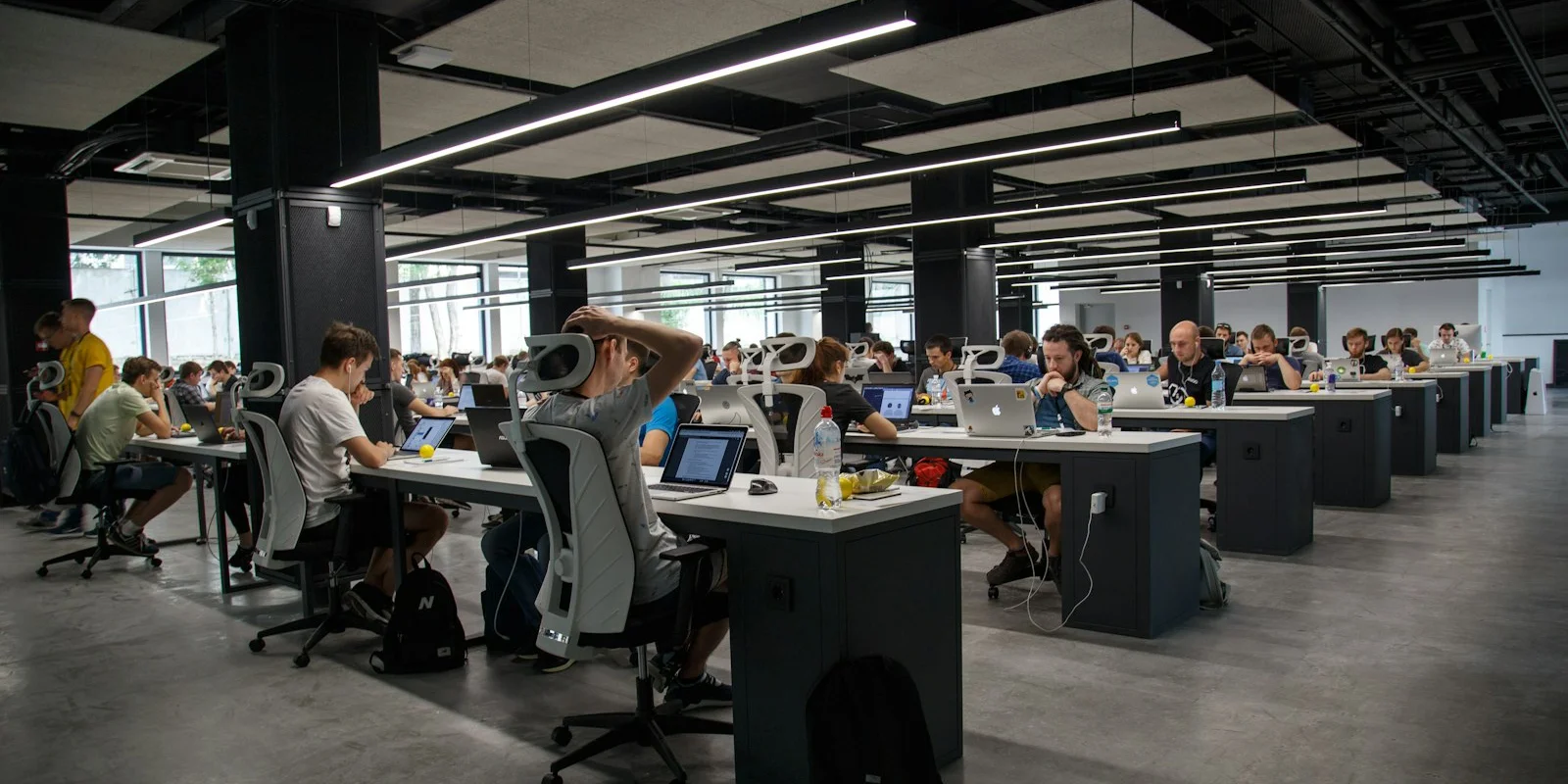 How often should an office be professionally cleaned?